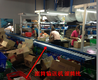 滾筒輸送機