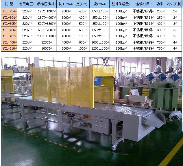 降溫輸送機(jī)