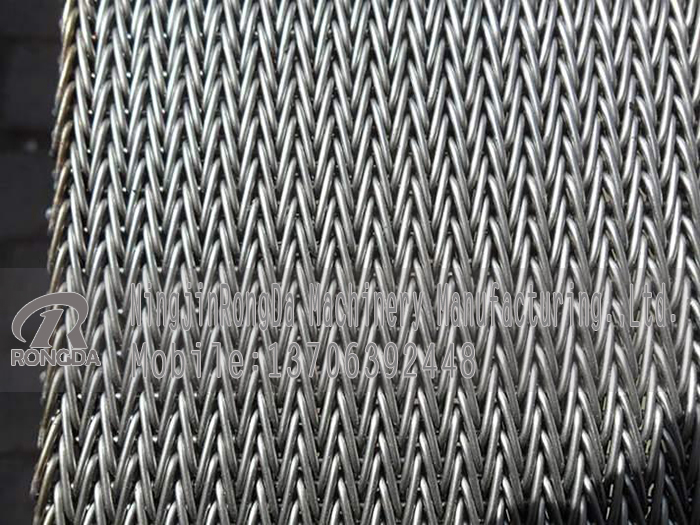 人字形網帶Chevron mesh belt
