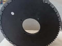 CL06齒形鏈條鏈輪 節距9.525mm 外導9片齒形鏈輪 非標定做