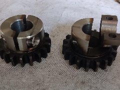 CL06齒形鏈條鏈輪 節距9.525mm 外導11片齒形鏈條鏈輪